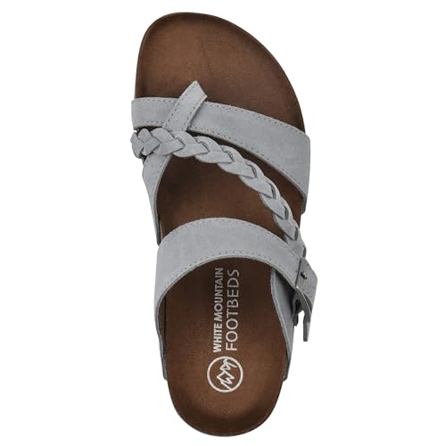 Image of White Mountain Women's Hazy Braided Footbed Sandal