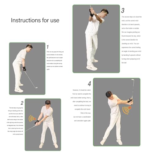 Correcteur de posture de golf contre le slice avec attelle de poignet - 2