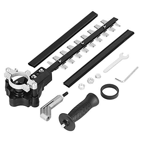 Taille-haie pour meuleuse M14 M10 en alliage d'aluminium et acier inoxydable