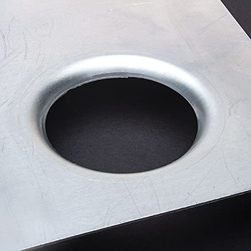 Eastwood Punch and Flaring Die Set 1.0 in Steel Construction Smooth Clean Holes Mild Stainless Steel Aluminum