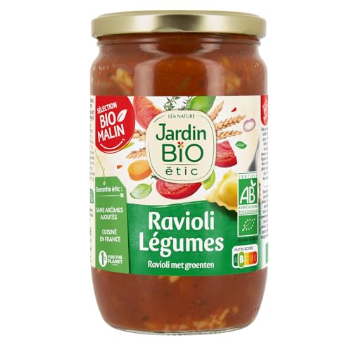 Jardin BiO étic - Ravioli Légumes 675g - bocal
