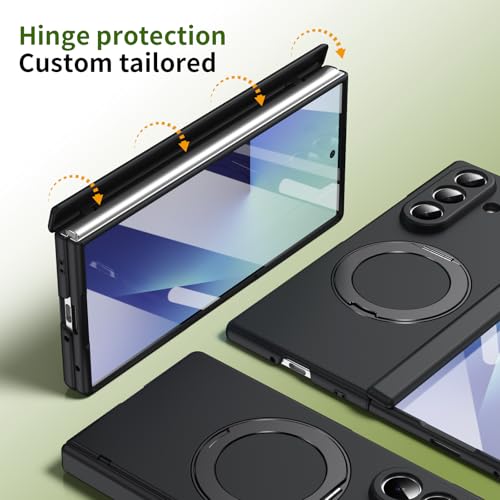 Coque Samsung Fold7 support 360 degres pour visionner videos