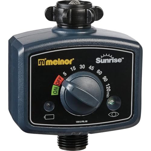 Melnor Sunrise Morning Water Timer - Automatically Water Your Lawn and Garden When Sun Rises