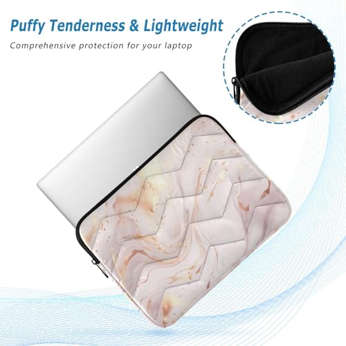 Funda para Laptop Rosada Mármol de 13-14 Pulgadas miniatura 5