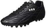 Verschluss: Schnürsenkel Pantofola D’ORO Herren New Star Fussballschuh, Schwarz, 43.5 EU