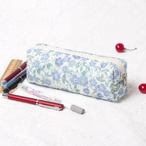 Image of Pencil Case Pen Case Office College School Storage Bag Pouch Holder Box Organizer Makeup Pouch Cosmetic Bag Aesthetic Cute Pencil Case for Girls Boys Kids (Y)