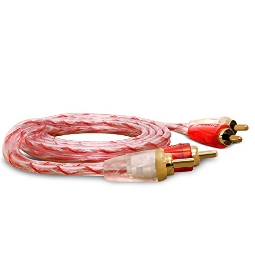 Cabo Rca 2X2 Revestido Em Pvc 1 Metro Cristal Bronze Stetsom