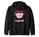 can't mask my love for you caregiver life san valentino felpa con cappuccio