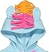 My Little Pony Rainbow Dash Toddler Girls Fleece Zip-Up Hooded Costume Coverall Blue 4T