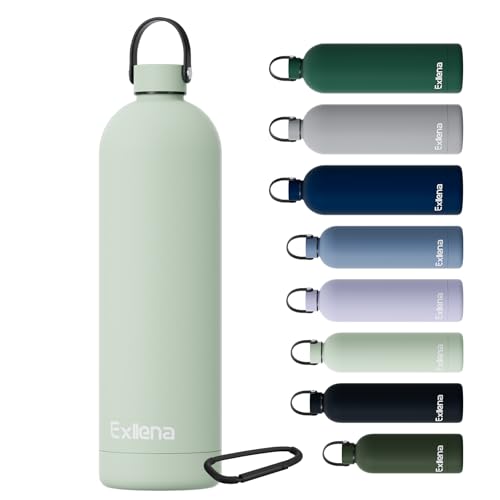 Exllena Borraccia Termica Verde Latte 1,5L