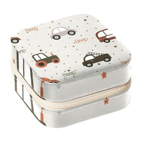 Diusye Joyero pequeño para anillos, pendientes, collares, pulseras, brazaletes, mini estuche de viaje, organizador de almacenamiento para mujeres y niñas, regalos – Carros de sonido
