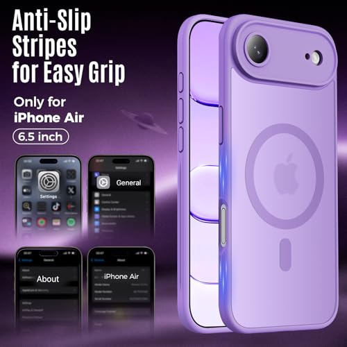 Image of Symcele Designed for iPhone Air Case, Light Purple