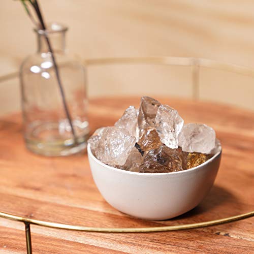 Crystal Allies 1 Pound Bulk Rough Smoky Quartz Reiki Crystal Healing Stones Large 1" #TOP5