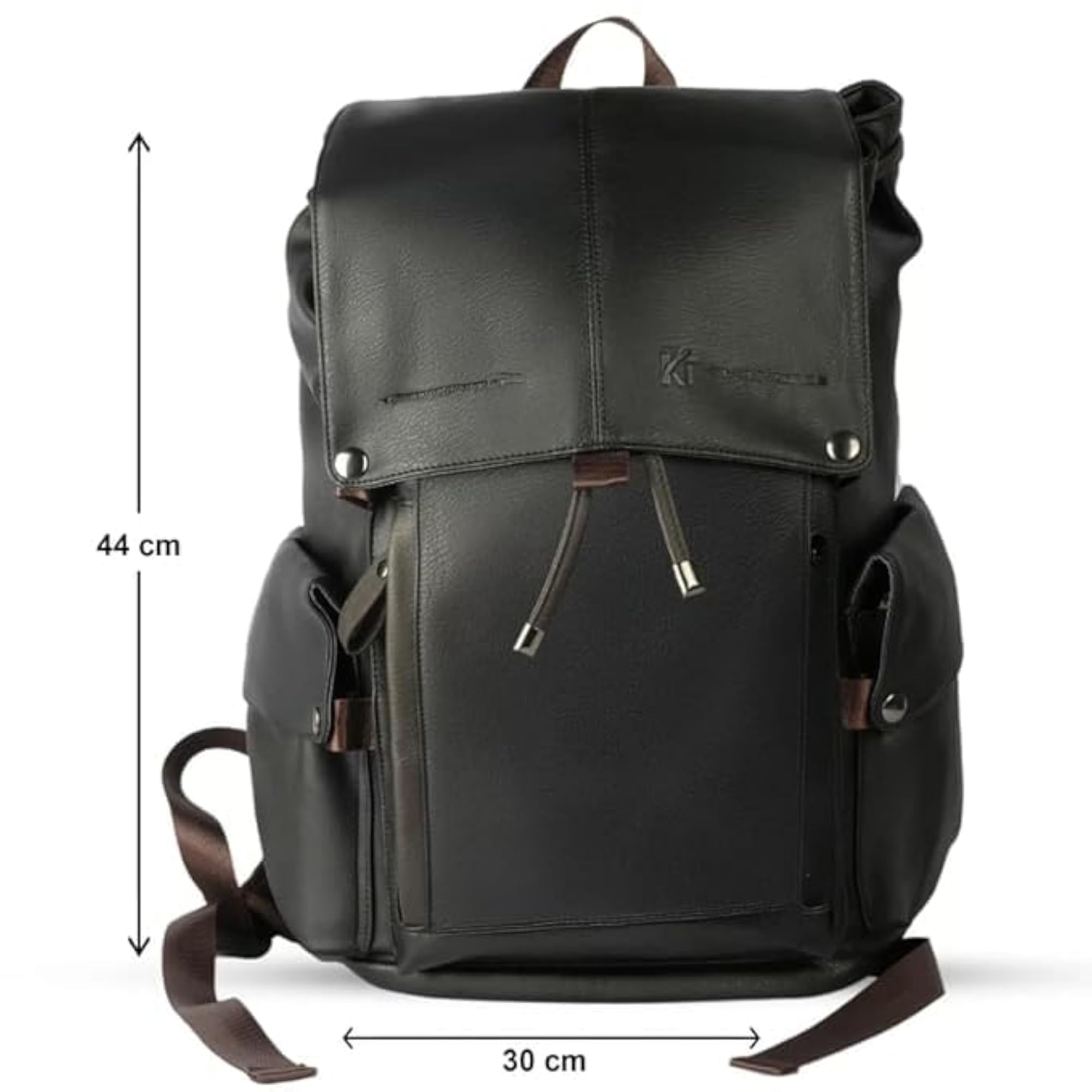 Fashion PU Laptop Backpack for 15.6-Inch Laptop