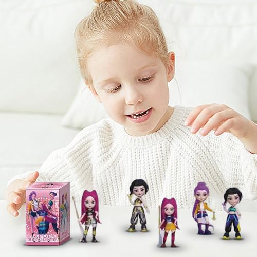 Cool Hunter 12-teiliges 3D Sammler Blind Box Set - Farbige Mystery Figuren Kollektion mit Display Ständer, Jahresgeschenk für Mädchen und Fans