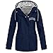 Veste de Pluie Imperméable Femme à Manches Longues Mode Pulls Capuche En Manteau Solide Comfort Tops avec Zippé Chic Décontractés Lâche Pull Veste Peluche De Couleur Unie Haut Sweat-Shirt Bringbring