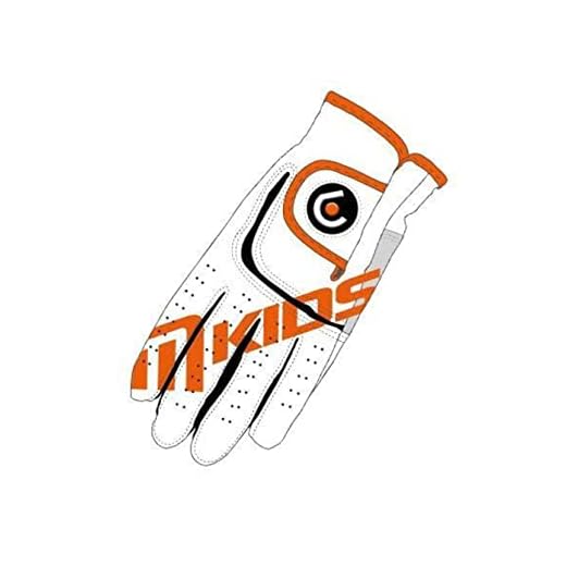 MASTERS MKIDS JUNIOR GUANTE DE GOLF. TAMAÑO PEQUEÑO. GUANTE DE LA MANO IZQUIERDA PARA UN GOLFISTA DIESTRO