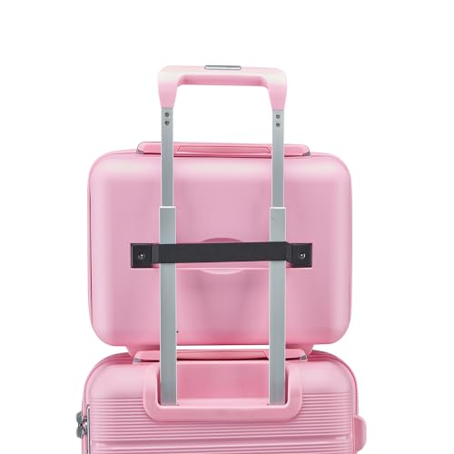 Expandable Lightweight Durable Luggage Set with 360° Spinner Wheels - 4-Piece Suitcase Set with TSA Lock, Made from PP Materials3