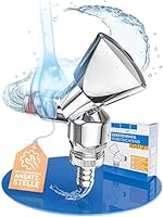 LOBENSWERK Geräteventil 1/2 Zoll [selbstdichtend] mit Rückflussverhinderer & Rohrbelüfter | Geräteanschlussventil mit Spülmaschinenanschluss | aus massivem Messing | sofort Wasserdicht