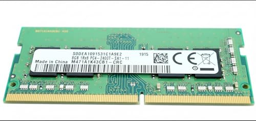 Image of 8GB DDR4 2400MHz Laptop RAM PC4-19200 (PC4-2400T) 260-Pin SODIMM 1Rx8 Single Rank 1.2V Notebook Memory Module Replacement for Part M471A1K43CB1-CRC