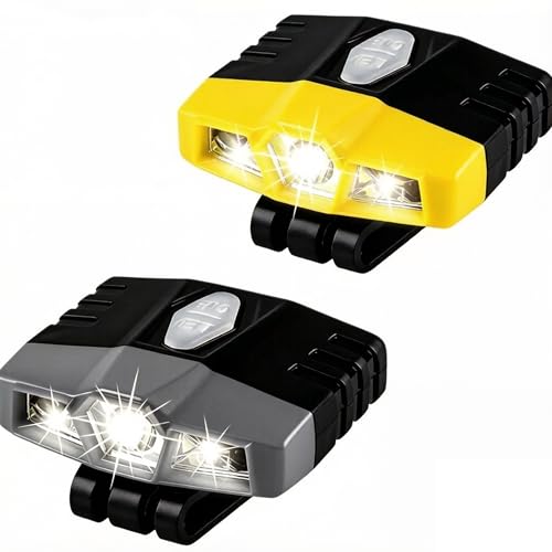 LHOTSE Ultra Bright Mini Hands Free Cree LED Clip on Cap Light - Rechargeable Waterproof Hat Light Flashlight Portable Headlamp for Fishing Camping Hand Work Baseball Caps LHOTSE Ultra Bright Mini Hands Free Cree LED Clip on Cap Light - Rechargeable Waterproof Hat Light Flashlight Portable Headlamp for Fishing Camping Hand Work Baseball Caps