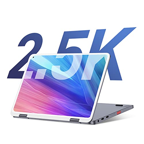 Laptop Computer Intel Celeron N5100 Processor 2 In 1 Tablet Touchscreen 10.8" Hd Display With Stylus/ Fingerprint Reader, 8Gb Ram, 512Gb Ssd, Type-C, Tf Card, Hd Webcam, Wifi, Bluetooth, Windows 11 #TOP4