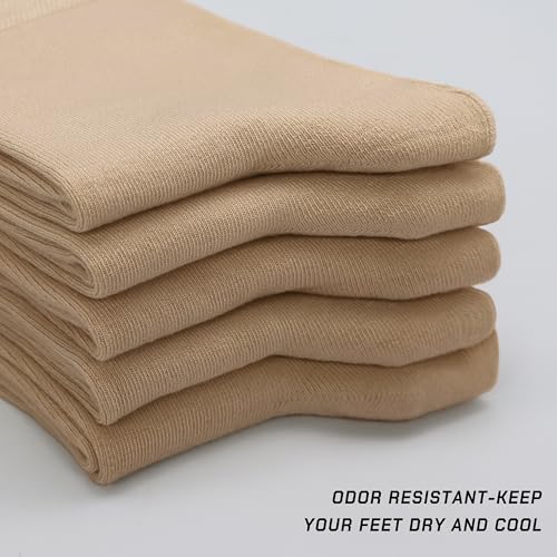 Image of SERISIMPLE Viscose Bamboo Men sock Breathable Sock Quarter Thin Ankle High Sock Comfort Cool soft Sock 5 Pairs