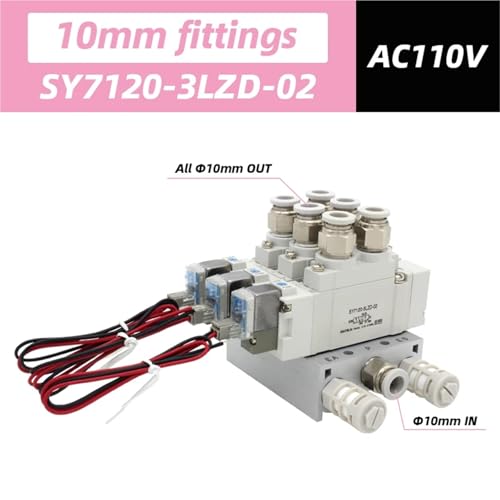 Vanne de régulation SY7120 commande électronique cylindre 10mm - 2