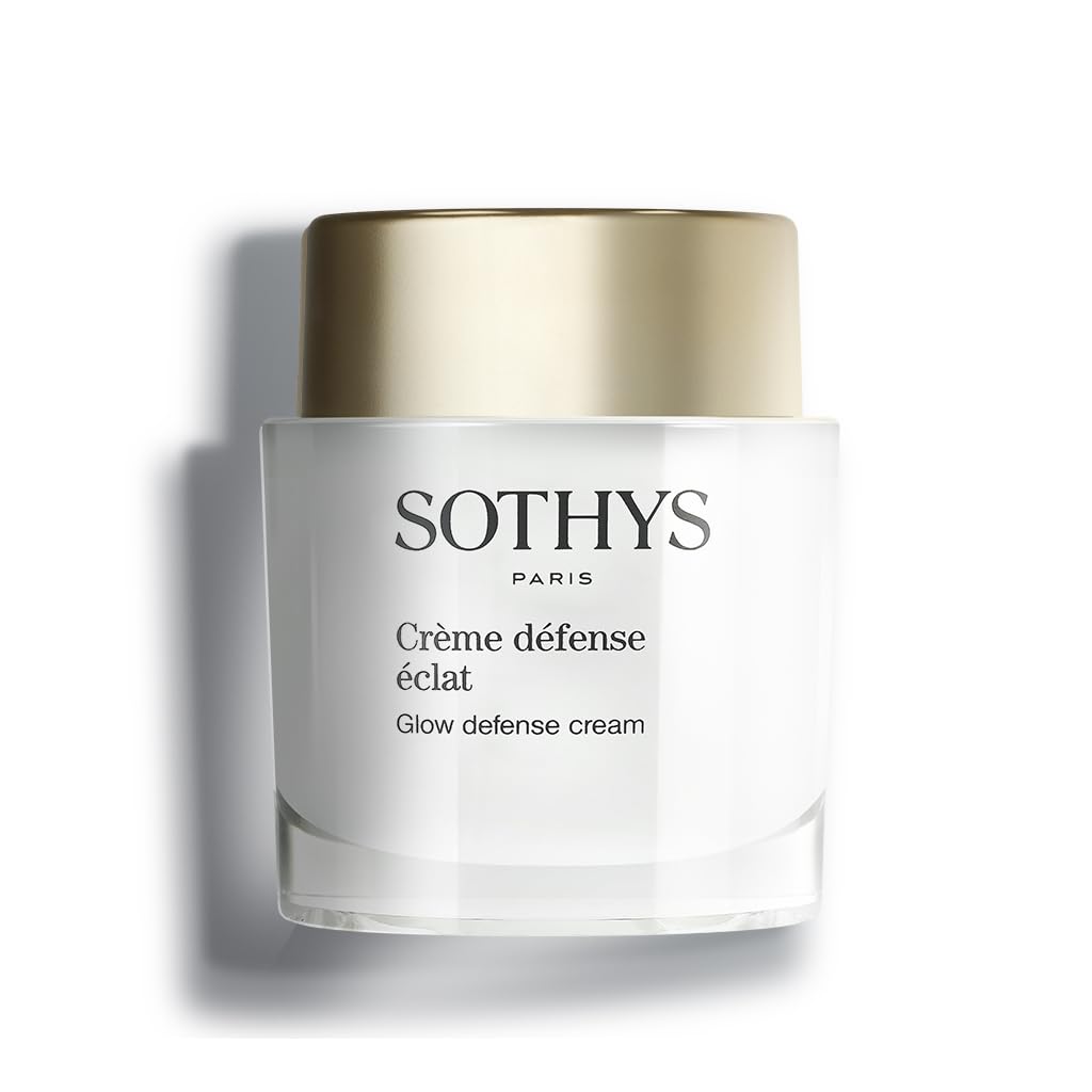 SOTHYS Glow Defense Cream Daily Face Moisturizer for Dull Skin Hydrating Cream Supports Radiant Dewy Complexion Smooths Texture