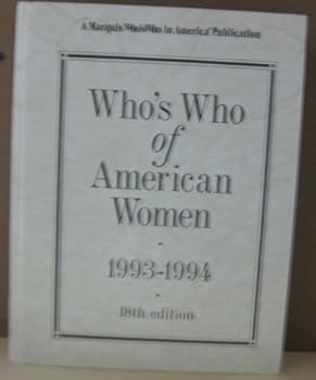 Hardcover Who's Who of American Women, 1993-94 Book