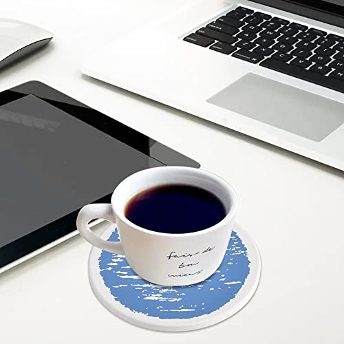 Newk Coasters for Drinks Set of 8 Ceramic Absorbent with Metal Holder - Image 2