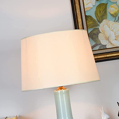 Lampe de table E27 en tissu pour l'ambiance feutrée d'un café - 6