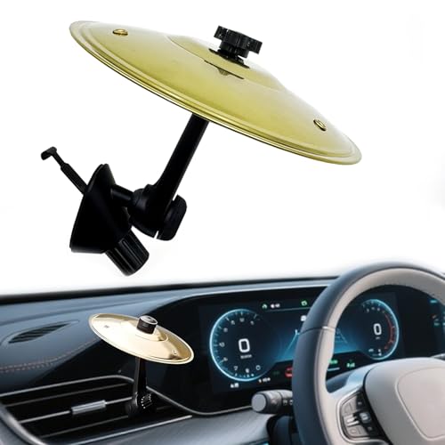 Car Cymbal Air Vent, Car Crash Cymbal, Drum Cymbal, Ingenious Design, Suitable For Various Car Air...