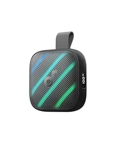 soundcore Boom Go 3i Bluetooth Speaker by Anker, 15W Punchy Sound, 24H Playtime, IP68, BassUp 2.0, Emergency Power Bank, Bluetooth 6.0, Waterproof Speaker for Hiking/Cycling/Camping (Black)