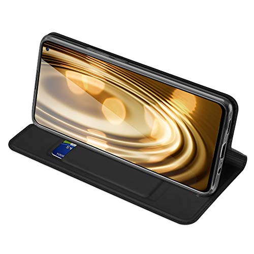 Greaked DUX DUCIS para VIVO V19 (Indonésia)/V19 Neo/V17 (Índia) Capa de couro com compartimento para