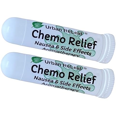 Urban ReLeaf Set of 2 Chemo Relief & Side Effects Aromatherapy Inhalers! 100% Natural Essential Oils, Made Fresh in USA Cover