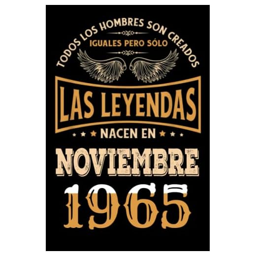 Regalo de 57 Cumpleaños Para Hombre : Las Leyendas Nacen en Noviembre 1965: Regalos de Cumpleaños Vintage Para El Marido Hermano Papá Amigos, Cumplir ... en Noviembre de 1965, Cuaderno de Cumpleaños.