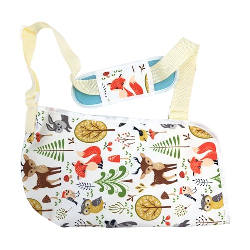 PORUPAEL Immobilizzatore imbottito per bambini, supporto per braccio, clavicola, polso, spalla e gomito, per fratture e lesioni