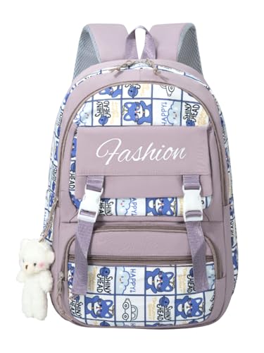 Image of Tinytot 30 Litre Japanese Korean Style School Bag Water-Resistant Laptop & Travel Backpack - Unisex Large 18 Inches Multipurpose Student Backpack for Boys & Girls, Men & Women