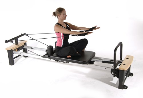AeroPilates Pro XP 556 Home Pilates Reformer with Free-Form Cardio Rebounder