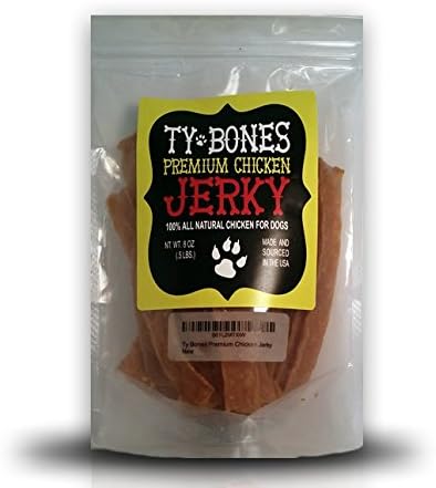 Ty Bones -Made in the USA- 100% All Natural, 1-Ingredient, Premium Chicken Jerky