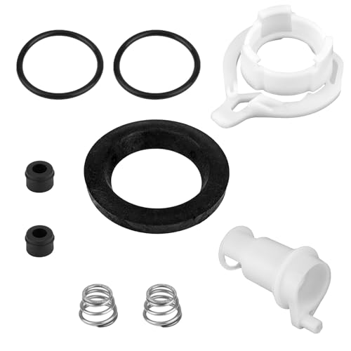 Image of 42049 Water Valve Style II Kit for Thetford, RV Toilet Parts Include Water Valve Core Toilet Seals Spring Retainer Replacement Accessories for Aqua Magic Style II Toilets