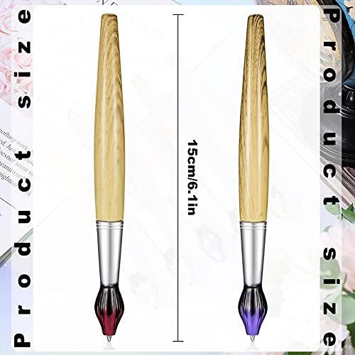 Outus Bamboo Brush Shape Ballpoint Pen Novelty Retractable Paintbrush Ink Pens For Art Activities And School Stationery, Christmas Halloween Near Year Present (5 Pieces) #TOP1