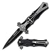 Tac Force Dagger Style Folding Knife, Black