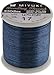 1 pcs Miyuki Beading Nylon pre-Waxed Thread 0.2 mm (B) x 50 m Dark Blue 17