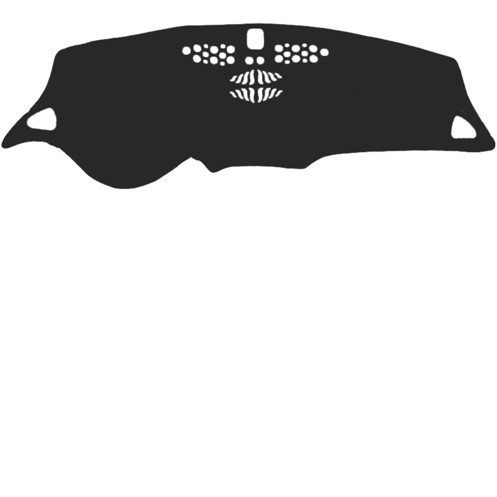 Couverture de tableau de bord anti-reflet pour Chevrolet Malibu 2016-2018