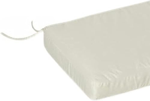 Miniatura 3 de Hruile Cojín de banco para exteriores e interiores, cojín de banco largo de jardín, cojín de muebles de patio, cojín de columpio, cojín de silla de