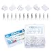 750 Pieces 2.0mm JST-PH JST Connector Kit. 2.0mm Pitch Female Pin Header, JST PH - 2/3 / 4 Pin Housing JST Adapter Cable Connector Socket Male and Female, Crimp DIP Kit.