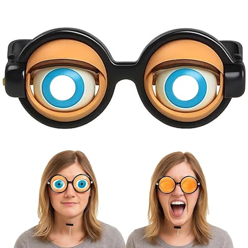 Gafas de guiño para actuaciones, gafas de guiño, vidrio