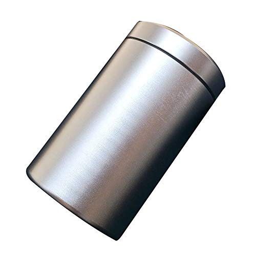Preisvergleich Produktbild XIAOXIAO Zigarettenschachtel Aluminium wasserdichte Zigarettenschachtel 30 Stück Versiegelte Feuchtigkeitsbeständige Zigarettenschachtel Auto Haushalt Zigarettenlagerung(Color:Silber)